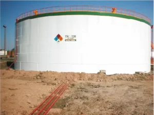 Reparación de tanque YPF